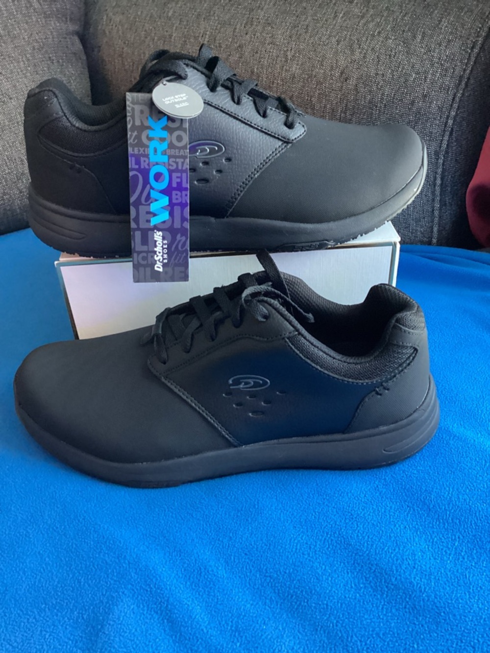 Dr. Scholl’s Intrepid Oil & Slip Resistant Sneakers Size 10W NWT